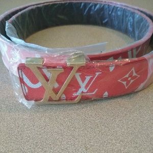 Louis Vuitton Supreme Belt